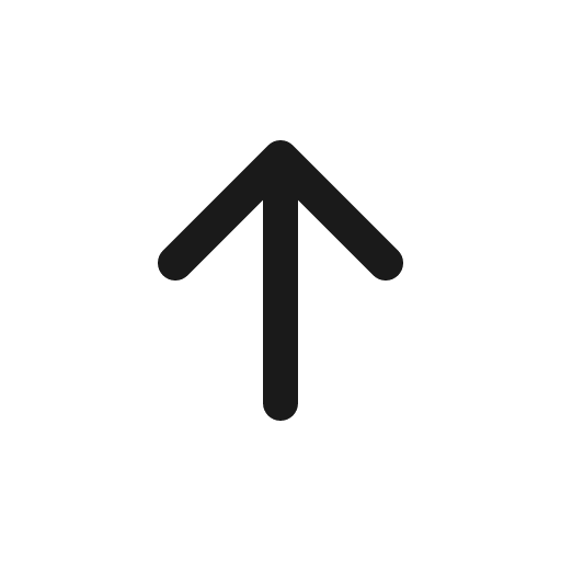 Arrow up short icon, solid style, from Bootstrap Icons