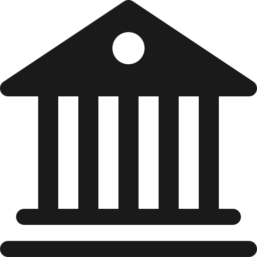 Bank2 icon, solid style, from Bootstrap Icons
