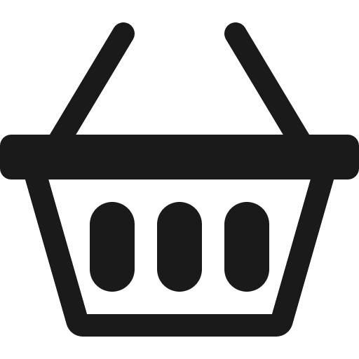Basket2 icon, solid style, from Bootstrap Icons
