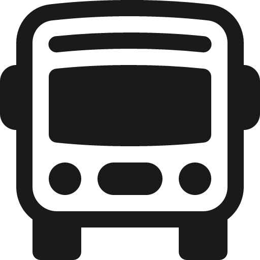 Bus front icon, solid style, from Bootstrap Icons