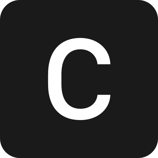 C square fill icon, filled style, from Bootstrap Icons