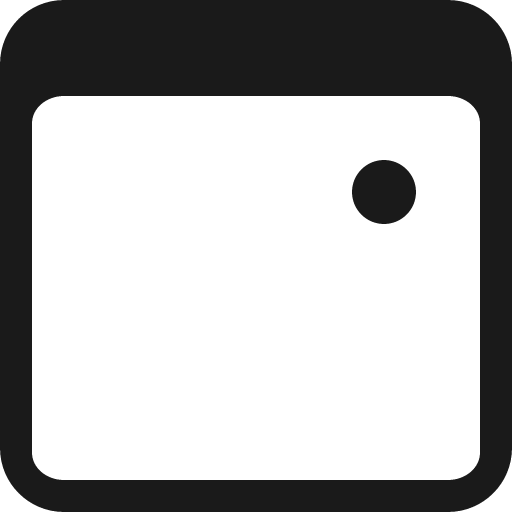 Calendar3 event icon, solid style, from Bootstrap Icons