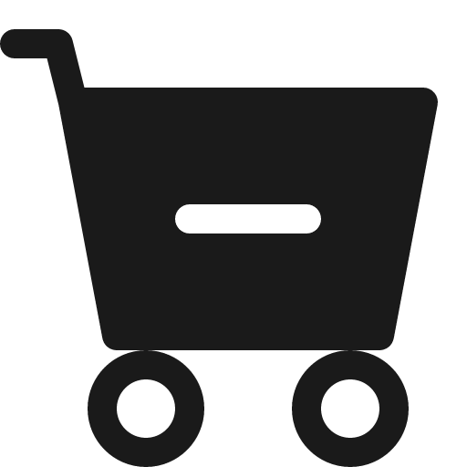 Cart dash fill icon, filled style, from Bootstrap Icons