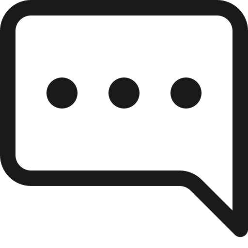 Chat right dots icon, solid style, from Bootstrap Icons
