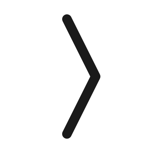 Chevron compact right icon, solid style, from Bootstrap Icons