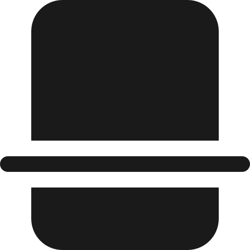 File break fill icon, filled style, from Bootstrap Icons