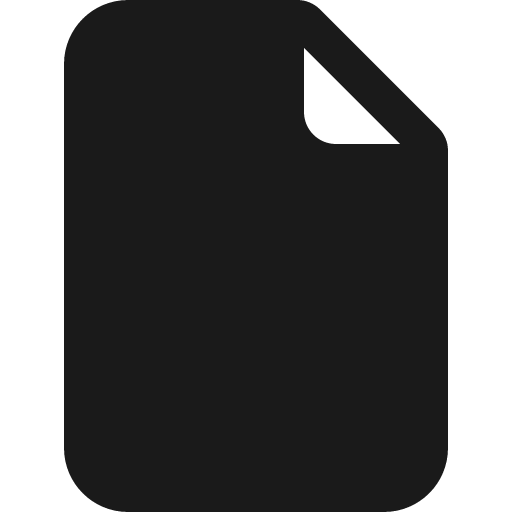 File earmark fill icon, filled style, from Bootstrap Icons