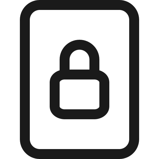 File lock icon, solid style, from Bootstrap Icons