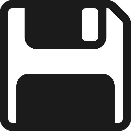 Floppy2 icon, solid style, from Bootstrap Icons