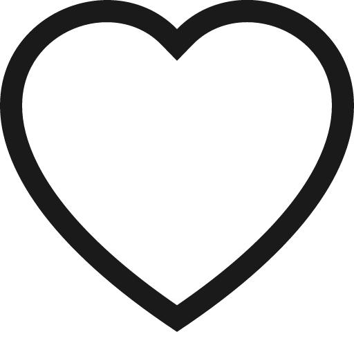Heart icon, solid style, from Bootstrap Icons