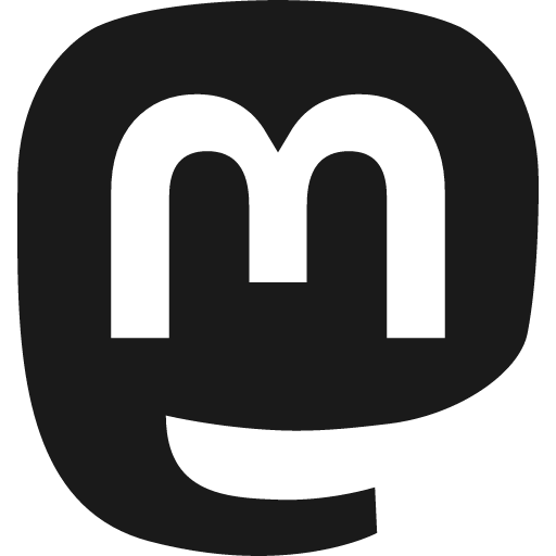 Mastodon icon, solid style, from Bootstrap Icons