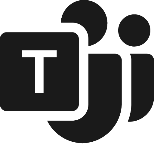 Microsoft teams icon, solid style, from Bootstrap Icons
