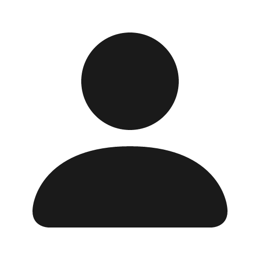 Person fill icon, filled style, from Bootstrap Icons