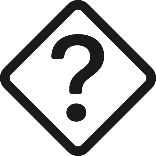 Question diamond icon, solid style, from Bootstrap Icons