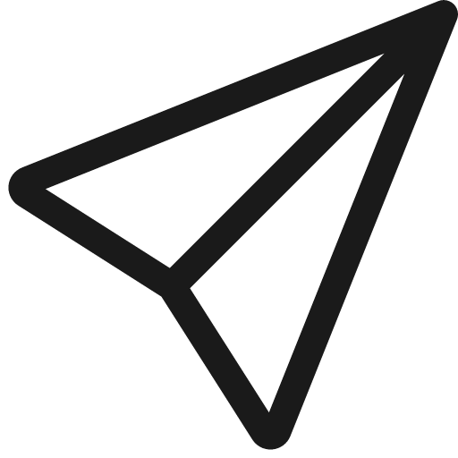 Send icon, solid style, from Bootstrap Icons