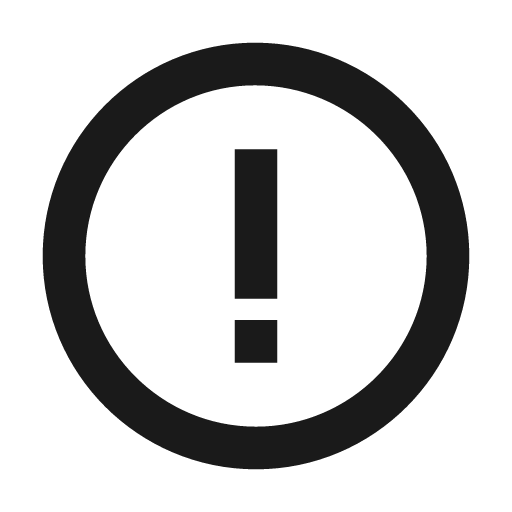 Error circle icon, solid style, from BoxIcons v2