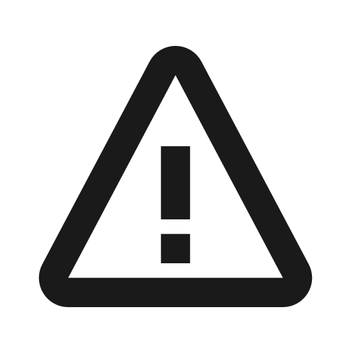 Error icon, solid style, from BoxIcons v2
