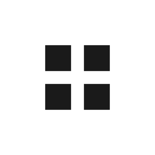 Grid small icon, solid style, from BoxIcons v2