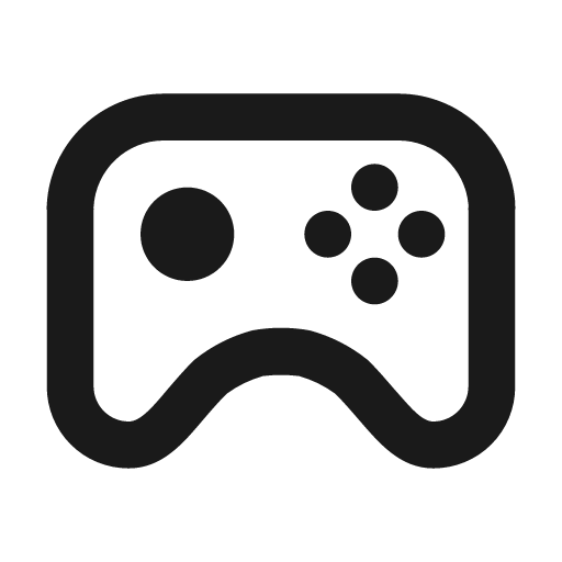 Joystick icon, solid style, from BoxIcons v2