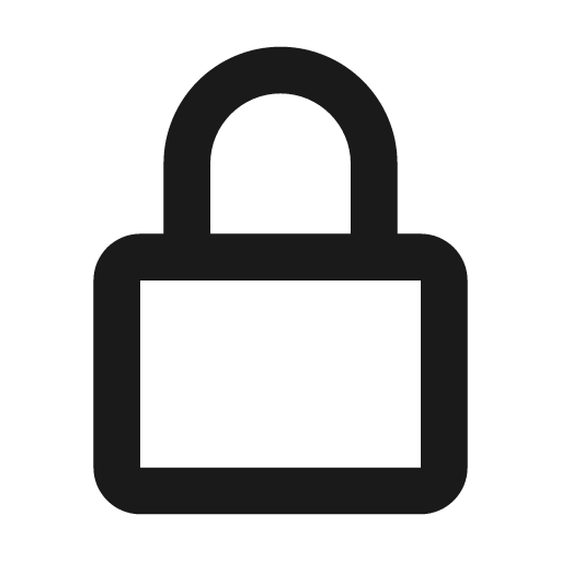 Lock alt icon, solid style, from BoxIcons v2