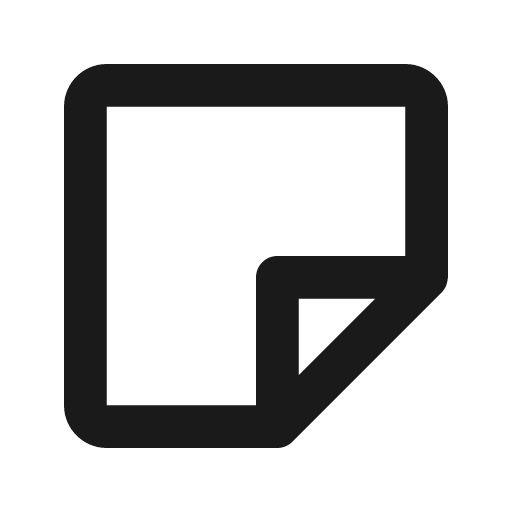 Note icon, solid style, from BoxIcons v2
