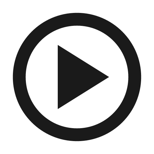 Play circle icon, solid style, from BoxIcons v2