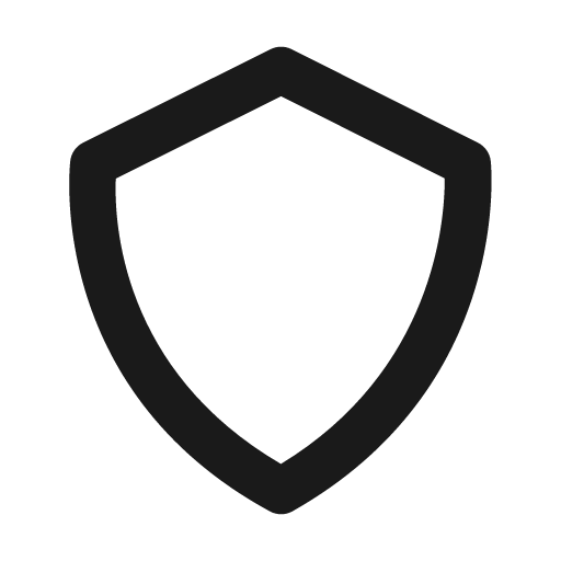 Shield icon, solid style, from BoxIcons v2