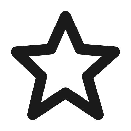 Star icon, solid style, from BoxIcons v2