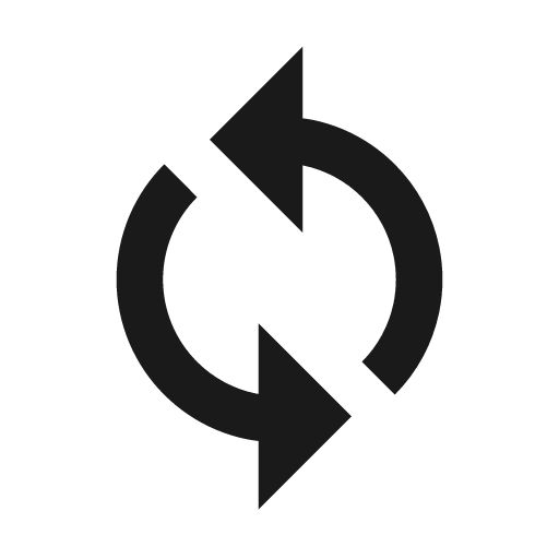 Sync icon, solid style, from BoxIcons v2
