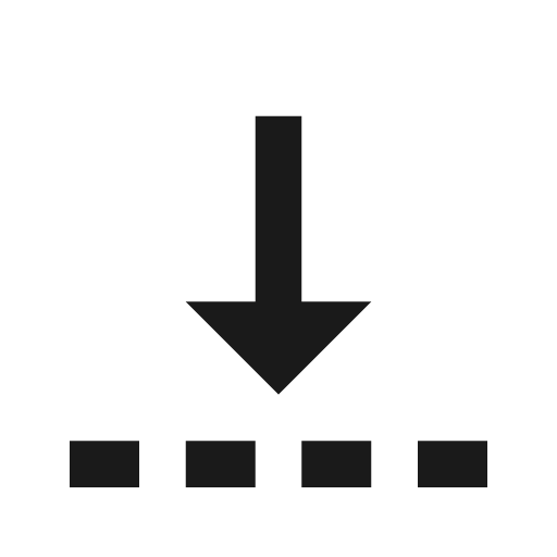 Vertical bottom icon, solid style, from BoxIcons v2