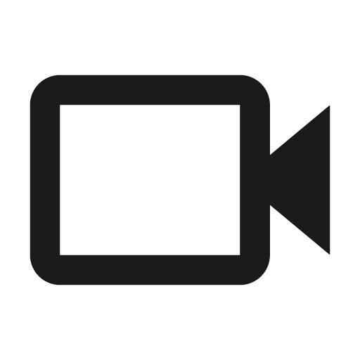 Video icon, solid style, from BoxIcons v2