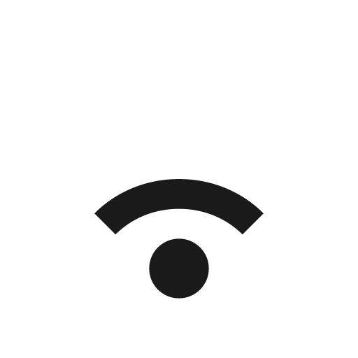 Wifi 1 icon, solid style, from BoxIcons v2