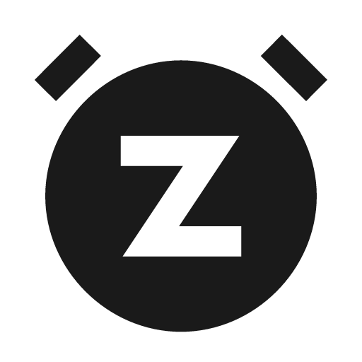 Alarm snooze icon, solid style, from BoxIcons v2 Solid