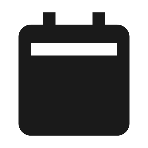 Calendar alt icon, solid style, from BoxIcons v2 Solid
