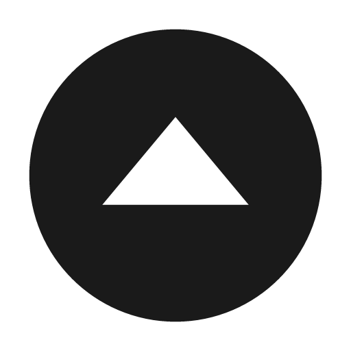 Caret up circle icon, solid style, from BoxIcons v2 Solid