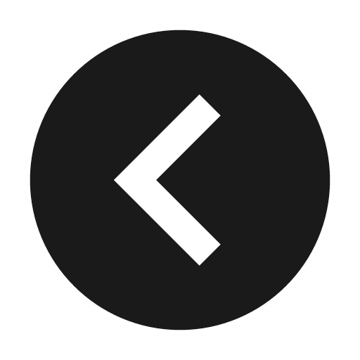 Chevron left circle icon, solid style, from BoxIcons v2 Solid