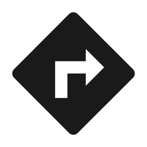 Direction right icon, solid style, from BoxIcons v2 Solid