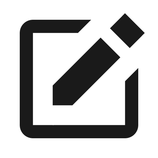 Edit icon, solid style, from BoxIcons v2 Solid