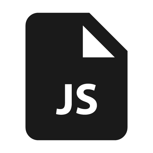 File js icon, solid style, from BoxIcons v2 Solid