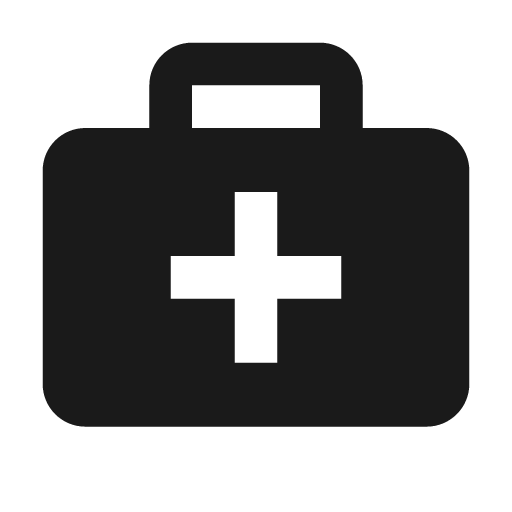 First aid icon, solid style, from BoxIcons v2 Solid