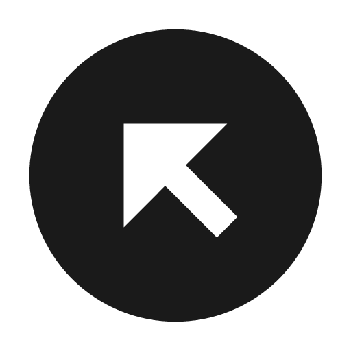 Left top arrow circle icon, solid style, from BoxIcons v2 Solid