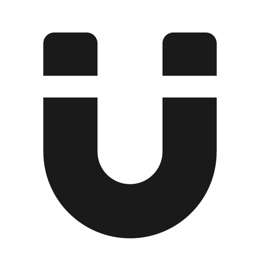 Magnet icon, solid style, from BoxIcons v2 Solid