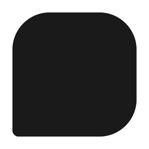 Message square icon, solid style, from BoxIcons v2 Solid