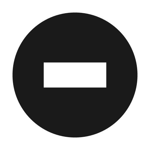 No entry icon, solid style, from BoxIcons v2 Solid