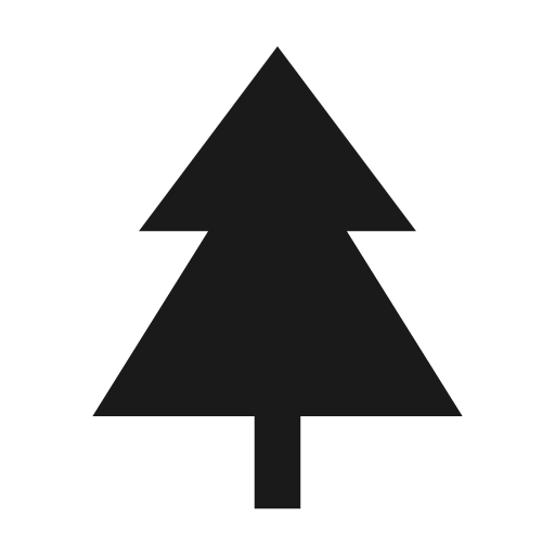 Tree alt icon, solid style, from BoxIcons v2 Solid