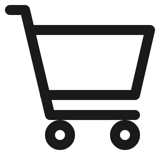 Cart icon, line style, from Bytesize Icons
