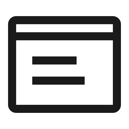 Account icon, solid style, from Carbon