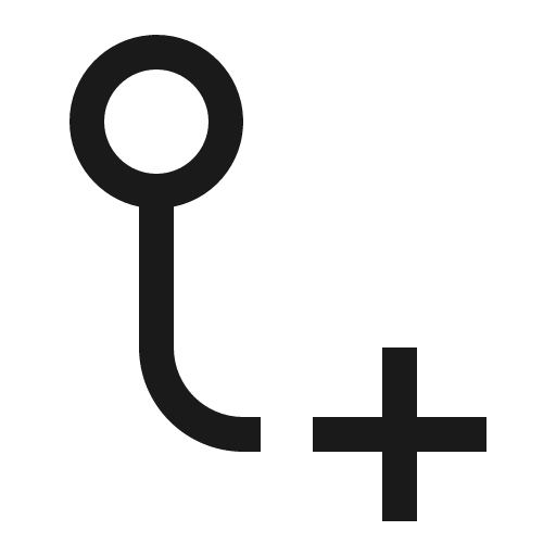 Add child node icon, solid style, from Carbon