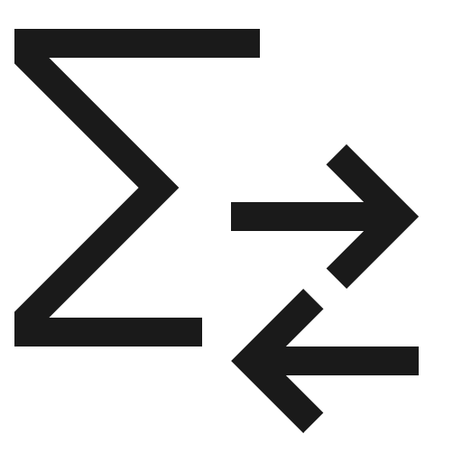 Aggregator recalculation icon, solid style, from Carbon