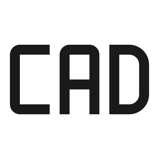 Cad icon, solid style, from Carbon